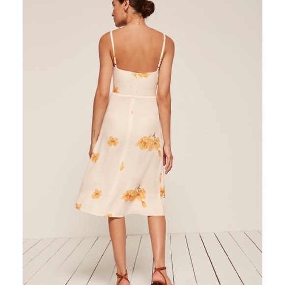 Reformation Afternoon Dress in Tangiers - Picture 4 of 9